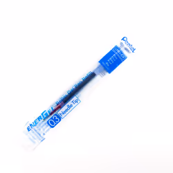 Pentel Refill Ink for EnerGel RTX Retractable Gel Pen Extra Fine Point Needle Tip 12 Count  0.3mm  Blue (LRN3-C)