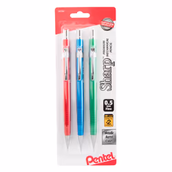 Pentel Sharp, Multi, Metal, Black, HB, 0.5 mm, Round