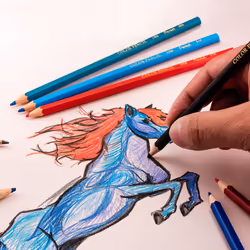 Pentel Arts Color Pencils - Assorted Colors  36-Pack (CB8-36)