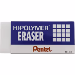 Pentel Hi-Polymer Eraser - Super XL  White