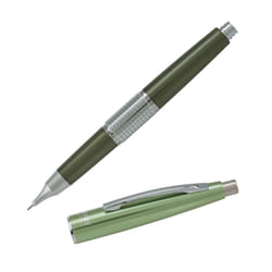 Pentel Sharp Kerry Mechanical Pencil  0.5mm  Metallic Olive Barrel  1 pack (P1035K)  Green