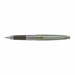 Pentel Sharp Kerry Mechanical Pencil  0.5mm  Metallic Olive Barrel  1 pack (P1035K)  Green