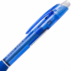 Pentel RSVP Super RT Ballpoint Pen  0.7mm Fine Line  Blue Ink  2-Pk - BX477BP2C