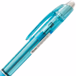 Pentel RSVP Super RT Ballpoint Pen  (1.0mm) Medium Line  Sky Blue Ink