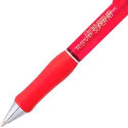 Pentel RSVP Super RT Ballpoint Pen  1.0mm Medium Line  Assorted Ink ABCD  4-pk - BX480BP4M