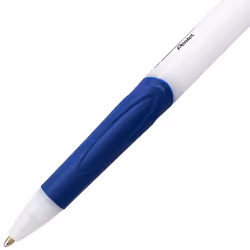 Pentel GlideWrite Ballpoint Pen with TechniFlo Ink  (1.0mm) Medium Line  Blue Ink  Pack of 6 (BX910BP6C)