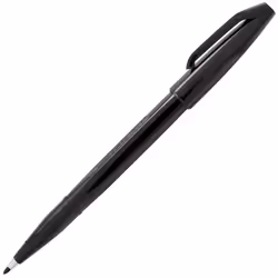 Pentel Arts Sign Pen  Fiber-tipped  Black Ink 36-pk Canister (S520PC36A)