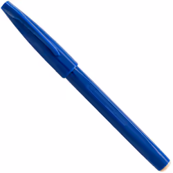 Pentel Arts Sign Pen  Fiber-tipped  Blue Ink 36-pk Canister (S520PC36C)