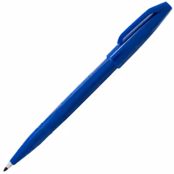 Pentel Arts Sign Pen  Fiber-tipped  Blue Ink 36-pk Canister (S520PC36C)