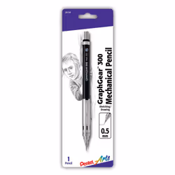 Pentel Arts GraphGear 300 Mechanical Pencil  (0.5mm) Fine line  1-Pack