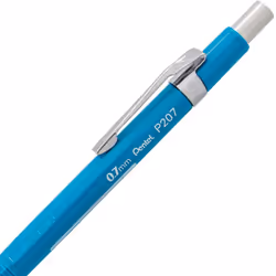 Pentel Sharp Mechanical Pencil 3 pack Assorted Barrels (1 each 0.5mm  0.7mm  0.9mm)