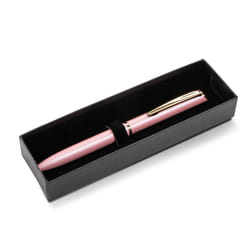 Pentel EnerGel Style Gel Pen with Gift Box  Pastel Pink Barrel  Black Ink  (0.7mm) Medium Line