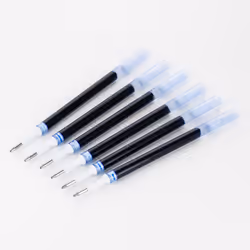 Pentel Refill Ink - for EnerGel Gel Pen 1.0mm Metal Tip Bold Blue Ink Pack of 6 Refills (LR10-6C)