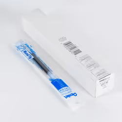 Pentel Refill Ink - For EnerGel Gel Pen  0.7mm Metal Tip  Medium  Blue Ink  Pack of 6 Refills(LR7-6C)