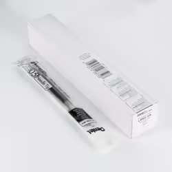 Pentel Refill Ink - for EnerGel Gel Pen  0.5mm Needle Tip  Fine  Black Ink  Pack of 6 Refills (LRN5-6A)