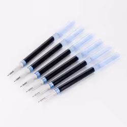 Pentel Refill Ink - for EnerGel Gel Pen 0.7mm Needle Tip Fine Blue Ink Pack of 6 Refills (LRN7-6C)