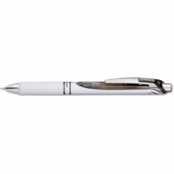 Pentel Energel Rtx Retractable Pearl Pens - Needle Tip - Fine Point  0.5 mm - Energel Liquid Gel Ink Pens  Pack of 5 + 3 Refills