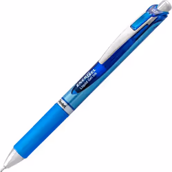 Pentel RTX Energel Liquid Gel Ink Pens 0.7 mm - Pack of 12 Needle Tip  Medium Point Pens - 6 Black And 6 Blue