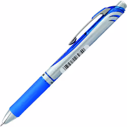 Pentel Energel 0.3 mm Rtx Retractable Liquid Gel Pen - Pack of 6 Black Ink & 6 Blue Ink (Total Of 12 Energel Liquid Gel Ink Pens 0.3) Extra Fine Point