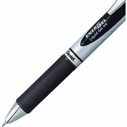 Pentel Energel 0.3 mm Rtx Retractable Liquid Gel Pen - Pack of 6 Black Ink & 6 Blue Ink (Total Of 12 Energel Liquid Gel Ink Pens 0.3) Extra Fine Point
