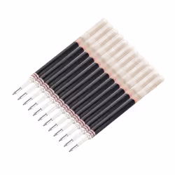 Pentel Refill Ink for EnerGel Liquid Gel Pen (0.7mm) Medium Line Crimson Black Ink Box of 12 Refills (LR7-BA)