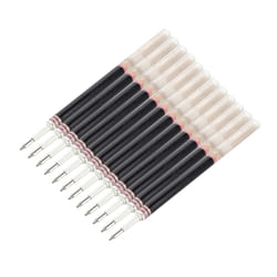 Pentel Refill Ink for EnerGel Liquid Gel Pen  (0.7mm)  Medium Line  Crimson Black Ink  Box of 12 Refills (LR7-BA)