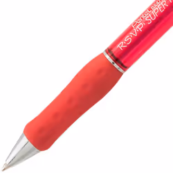 Pentel RSVP Super RT Ballpoint Pen  (0.7mm) Medium Line  Assorted Ink Colors  8 Pack with Bonus Black Ink Pen