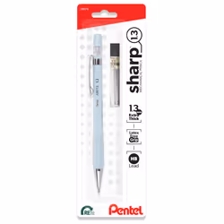 Pentel Sharp 1.3 Mechanical Pencil  (1.3mm)  Extra Thick Line  Includes Refill Lead  Writing/Office/Test-Taking Pencil  Paste ...