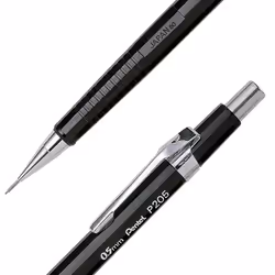 Pentel Sharp Automatic Pencil  0.5mm  Black Barrel  1 Pack (P205BP-K6)