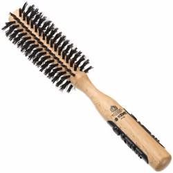 Kent PF04 Small Round Curling Brush with Hard Natural Boar Bristle- Hair Drying Brush Round Hair Brush and Blowout Brush - ...