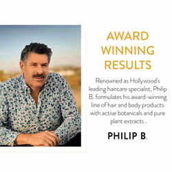 PHILIP B Forever Shine Shampoo  7.4 fl. oz. (220 ml) - Volumizing Cleanser With Notes of Pure Oud Leaves Hair Smooth & Glossy  Reduces Frizz  For All