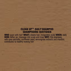TIGI Bed Head Clean Up Daily Shampoo For Men 845 oz