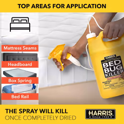 HARRIS Bed Bug Killer  Liquid Spray with Odorless and Non-Staining For