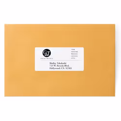 Avery 4022 White Self-adhesive printer label