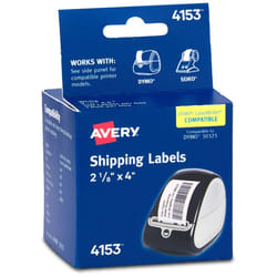 Avery 4153 White Self-adhesive printer label