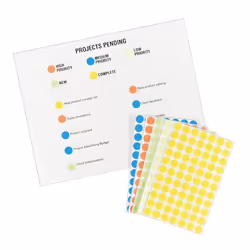 Avery 5050 self-adhesive label Circle Removable Light Blue 840 pc(s)