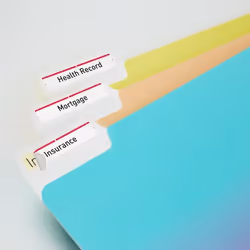 Avery 5066 Red, White Self-adhesive printer label