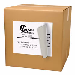 Avery 5165 White Self-adhesive printer label
