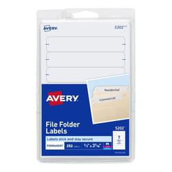 Avery 5202 White Self-adhesive printer label
