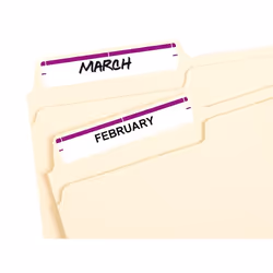 Avery 5204 Purple, White Self-adhesive printer label
