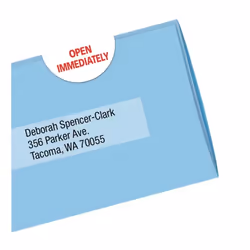 Avery 5247 White Self-adhesive printer label