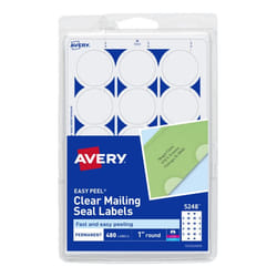 Avery 5248 Transparent Self-adhesive printer label