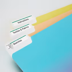 Avery 5866 self-adhesive label Rectangle Permanent Green, White 1500 pc(s)