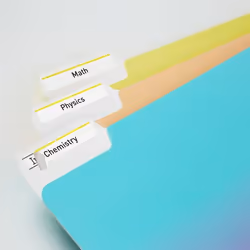 Avery 5966 self-adhesive label Rectangle Permanent White, Yellow 1500 pc(s)