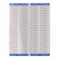 Avery 8167 Self-adhesive label White