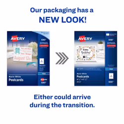 Avery 8387 Standard greeting card 200 pc(s)