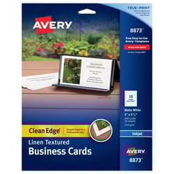 Avery 08873 business card Inkjet Cardboard White 200 pc(s)