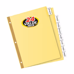 Avery 11115, Transparent, 216 mm, 279 mm