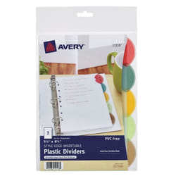 Avery 11118 divider Multicolour