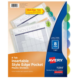 Avery 11293 divider Plastic Multicolour